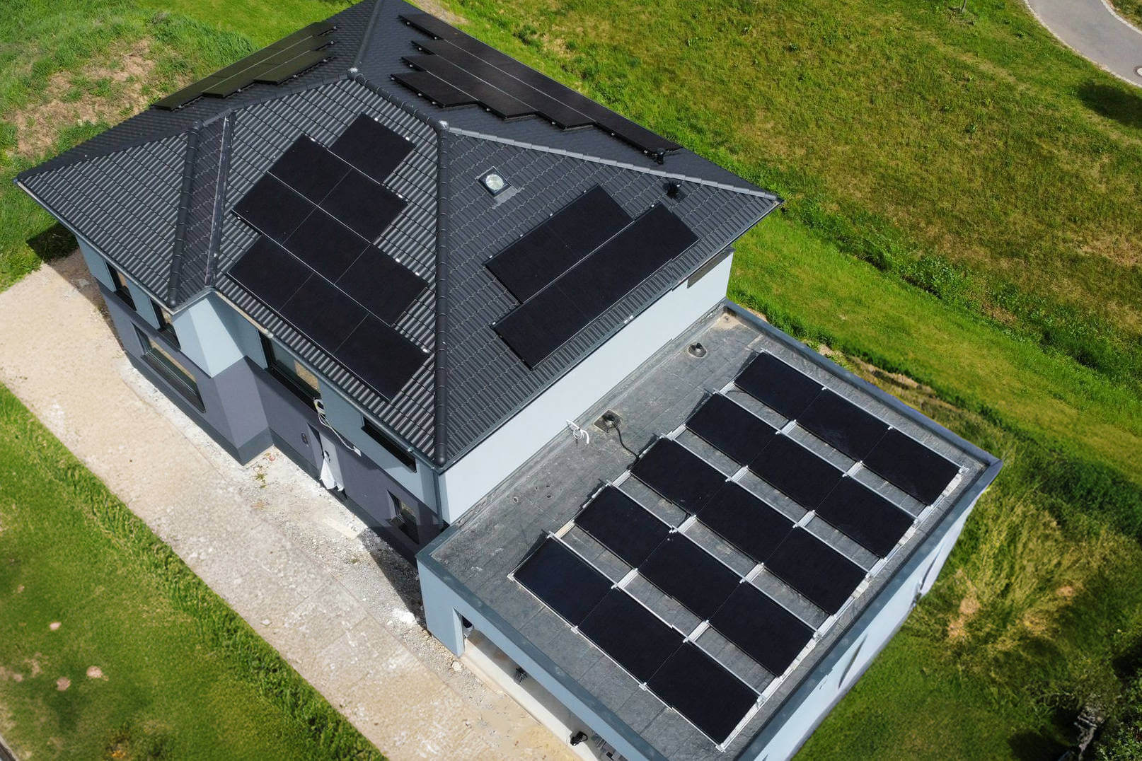 Einfamilienhaus mit PV-System inkl. Batteriespeicher